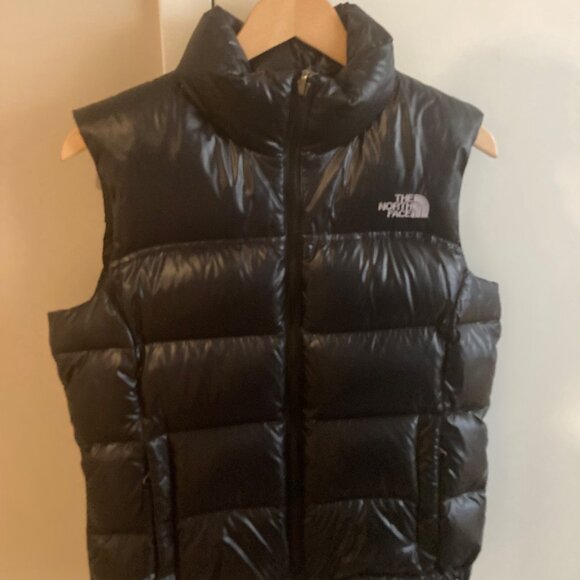The North Face Down Vest - Black - Women's Size M - Picture 1 of 13